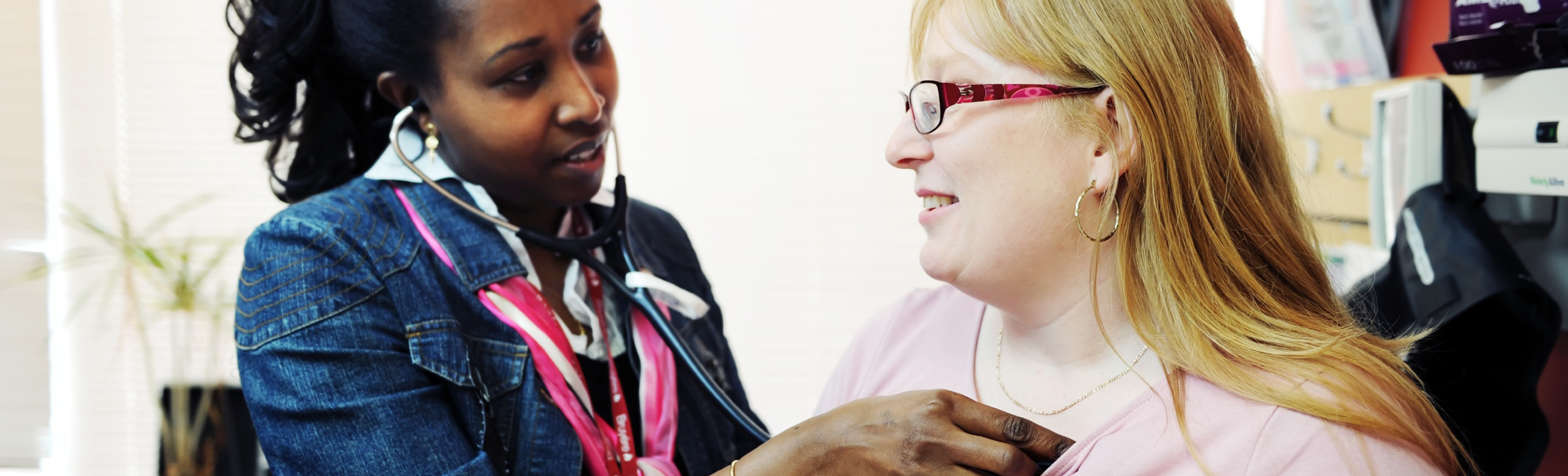 Nurse and patient